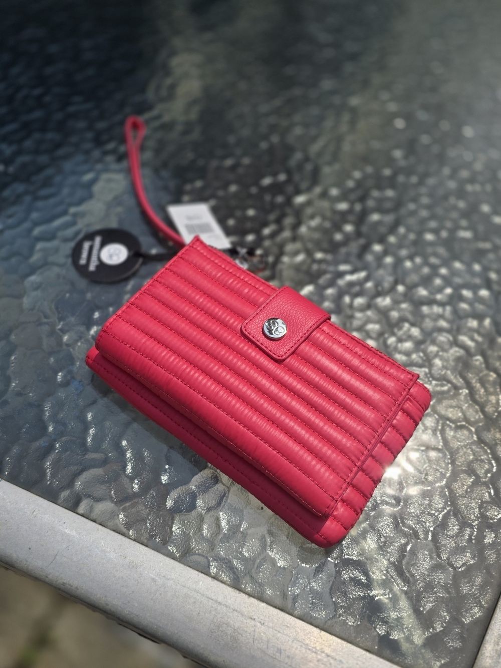 NWT Quilted Wristlet Wallet - Pink